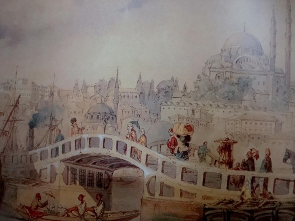 Crossing the bridge by Amadeo Preziosi